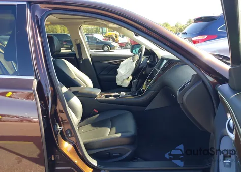 2018 Infiniti Q50 3.0T Luxe z USA, uszkodzony, nr VIN JN1EV7AR5JM430889